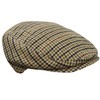 Melegari Classic Checked Hat Varazze Men Women Made in Italy,