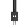 3Pcs Leather Perforated Tool Black Tooth Durable Quick Easy DIY