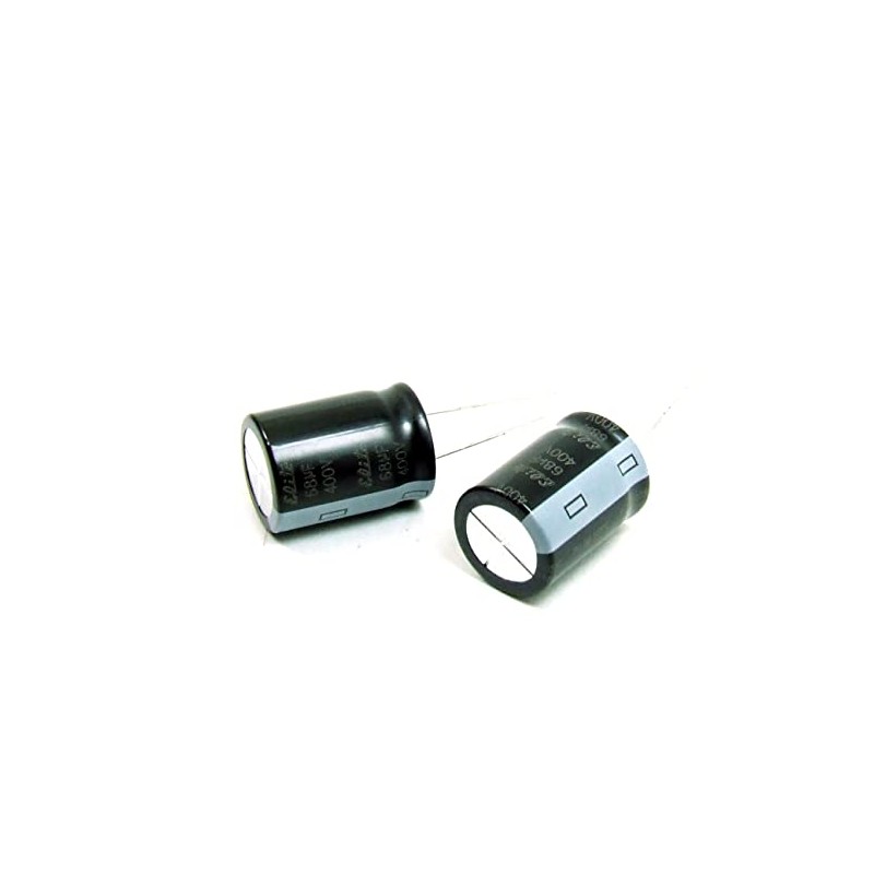 PQMEGA 2 pcs. x Electrolytic capacitor 68uF 400VDC #A3693