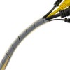SeKi Spiral Band 12-75 mm 10 m Transparent Flexible Cable