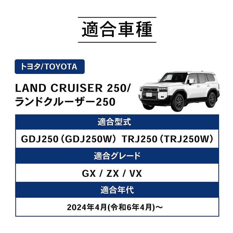 LAND CRUISER 250 Series Door Handle Protector, Rank 250 Series