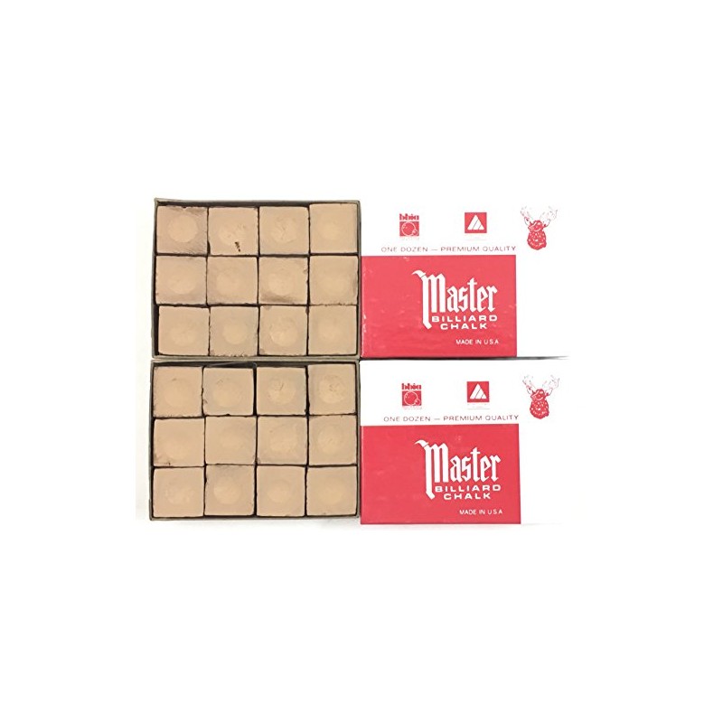 Made in the USA - 2 Boxes of Master Chalk