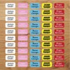 Coloured Stick On Clothing Labels (60)