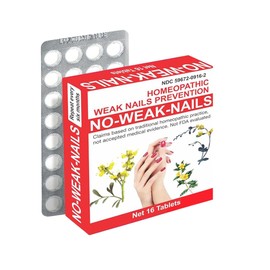 Nail Care Treatment | Weak and Damaged Nails Prevention, Extra Strength Nail Repair Solution, Healthy Nails Support | Repeat Every 6 months, Homeopathic (16 Tablets)