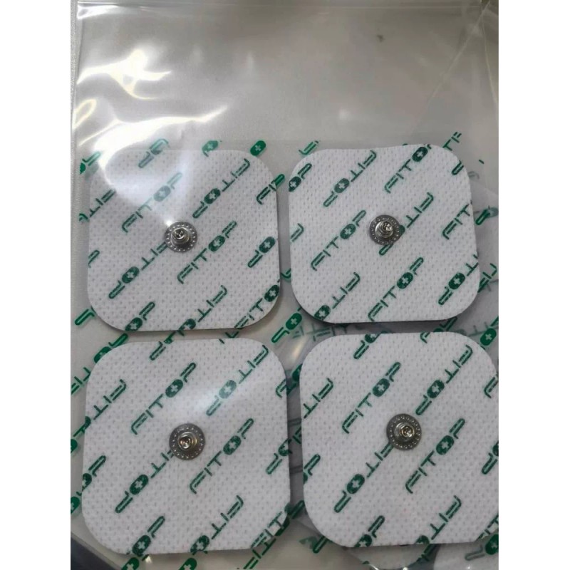 20 Electrodos Compatibles Compex 5x5 Single Snap Envíogratis