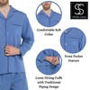 Lora Dora Strong Souls Mens Traditional 2 Piece Pyjamas Plain