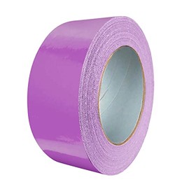 Exa Duct Tape 1.88 Inches x 60 Yards, Duct Tape for Crafts, Extra Strength, No Residue, DIY, Repairs, Indoor Outdoor Use, Book Repair, Must Have Garage Tool (1.88 X 60 Yards) (Purple)