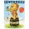 Lowenbrau Beer - Oktoberfest Theme - NEW METAL SIGN: 9x12" & Ships Free