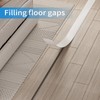 Greymond Floor Transition Strip - Self Adhesive Vinyl Flooring Trim