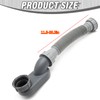 1-1/2 Inch Freestanding Bathtub Shower Drain Pipe, P-joint Low Profile