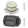 AUROLYNNE Hydraulikkupplungsfilter mit Kappe und Schraube für A3 Superb Q3