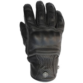 Mycl Turell Classic Line Men's Motorcycle Gloves - High-Quality Genuine Leather, Reinforced Ankle Protection, Touchscreen Compatible, Breathable, Adjustable, Elegant and Safe (3XL)