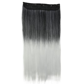 Prettyshop Clip-In Hair Extensions Straight 60 cm / 23.62 inches