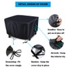 Aidetech Fire Pit Cover Square 28”L x 28”W x 25”H,