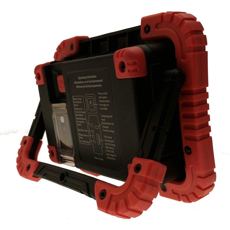 BrightSource 5" x 7" Work Light, Flood Pattern, USB Cable,