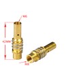 24PCS Mig Welding Nozzle Welder Torch Nozzles Consumables Gold Tip