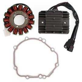 Bruce & Shark Motorcycle Stator Stator Coil+Voltage Regulator Rectifier+Gasket fits for Suzuki GSX-R GSXR 1000 2005-2006