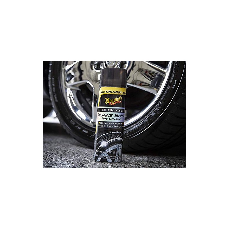 Meguiar's Ultimate Insane TIRE Shine - 15 OZ. AEROSOL