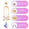 Viicoor Crystal Sun Catcher DIY Kit 200 Pieces Window and