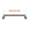 CKB 8" Shower Door Pull Handle, Back to Back Shower