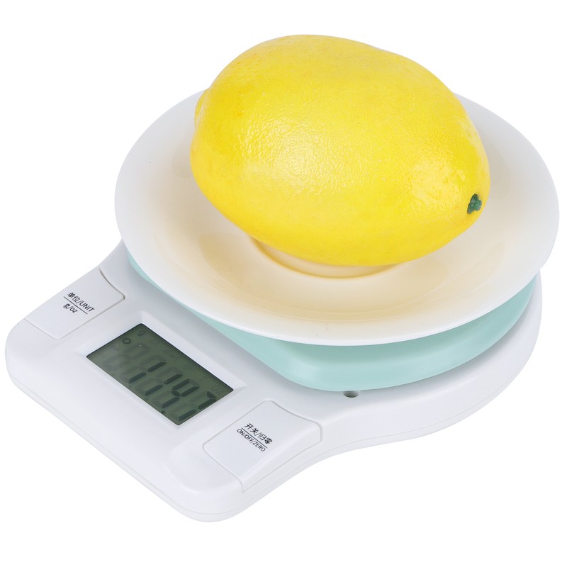 Kitchen Electronic Scale Portable LCD Display Food Weighing Measurement Scale