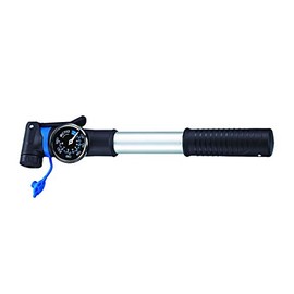 Beto 2 Way Alloy Telescopic Mini Pump - Silver