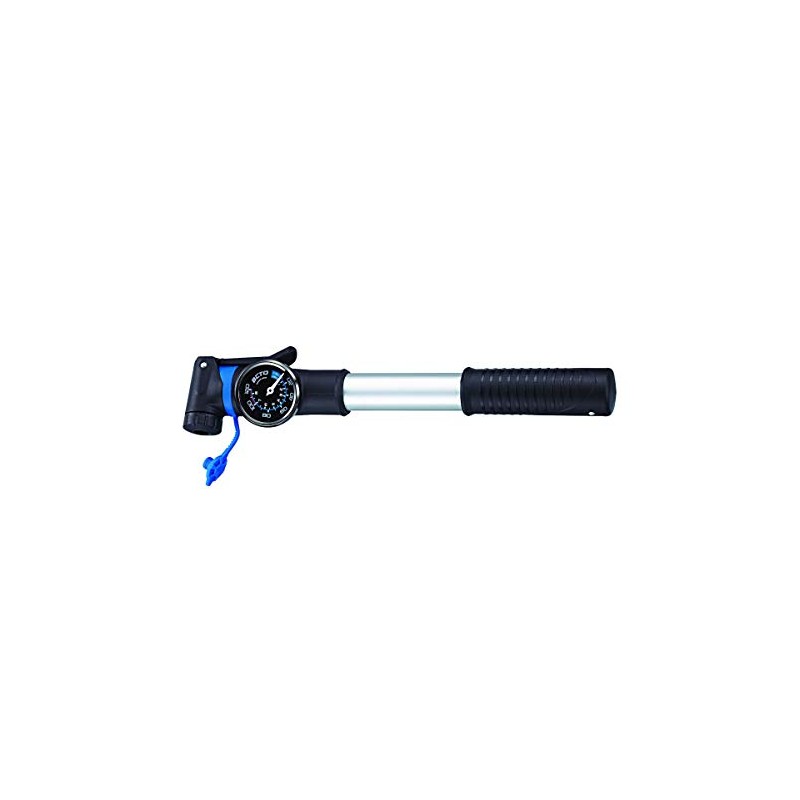 Beto 2 Way Alloy Telescopic Mini Pump - Silver