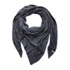 Cecil Women's Cosy Triangular Scarf, Universal Blue Melange