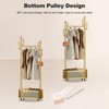 Ergocar Coat Stand. A jacket hat rack with a basket,