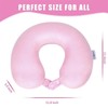 SAIREIDER Travel Neck Pillow 100% Pure Memory Foam Airplane Pillow