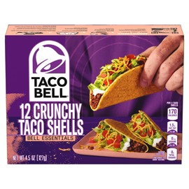 Taco Bell Crunchy Taco Shells (12 ct Box)