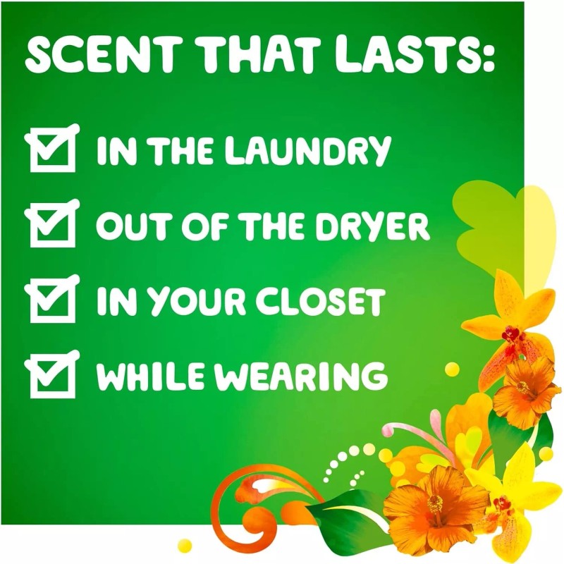 Gain + Aroma Boost Laundry Detergent Liquid Soap, Island Fresh