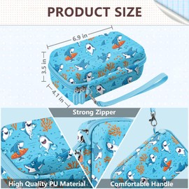 Leayjeen - Funda para cámara compatible con cámara de impresión instantánea para niños (solo funda), color azul, LS-LS-100