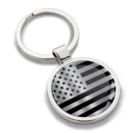 Biomar Labs 3D Metal USA United States of America American Star Silver National Flag Keyring Key Chain Gift Men Women Keychain Giftbox KK 278