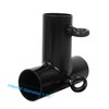 Aoneky 2pcs 3 Way Small T Shaped Corner Canopy Fitting