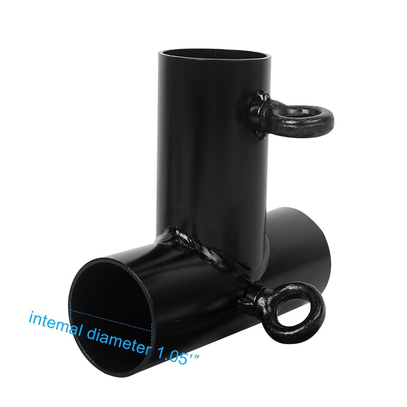 Aoneky 2pcs 3 Way Small T Shaped Corner Canopy Fitting