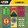 4FUN ChangeUp - Portable Bean Bag Toss Multi-Game Set -