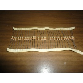 JARO 330K 1/2W CARBON FILM RESISTORS (LOT OF 20) BY JARO COMPONENTS