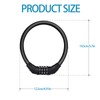 Bicycle Lock with Numbers, Small, 2 Pieces, Mini Cable Lock,
