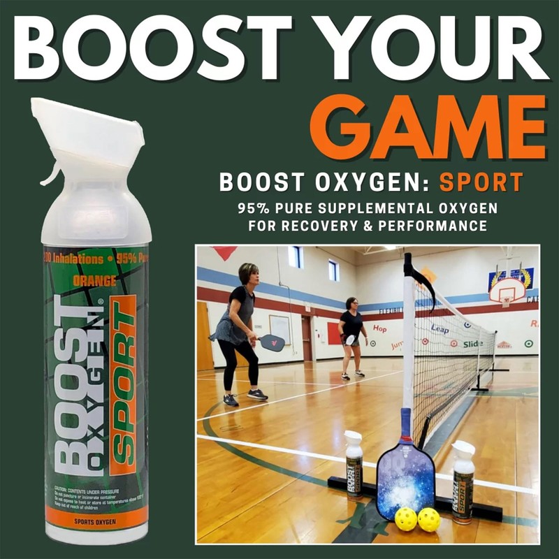 Boost Oxygen Large Sport Orange Aroma 10L Canister | Respiratory