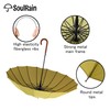 SoulRain 16 Ribs 48" Stick Umbrella Auto Open Solid Color