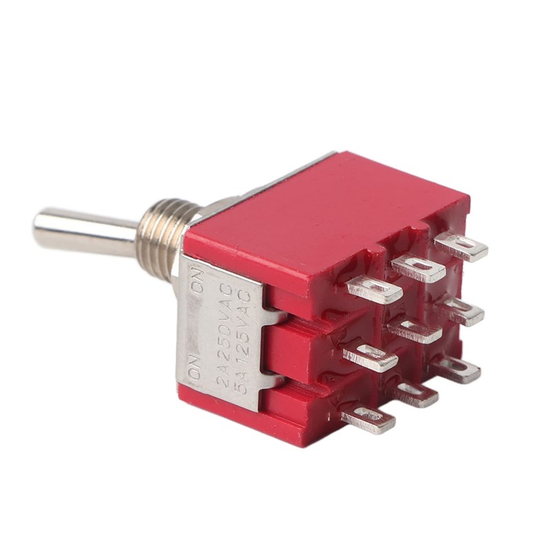 5Pcs Onon 2 Position Toggle, Tornillos Esp32 Switch 3Pdt 9