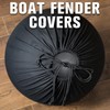 Bulyoou 4 Pcs 30" x 28" Inch Boat Fender Covers
