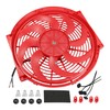 JDMSPEED New 14" Inch Universal Slim Fan Push Pull Electric