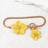 Gold Ankle Bracelet for Women Flower Anklet Summer Beach Vacation