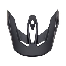 Fox Racing V3 RS Motocross Dirt Bike Helmet Visor, Matte Black, Large