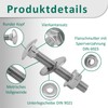 DSM - Carriage Bolts M6 x 120 mm DIN 603