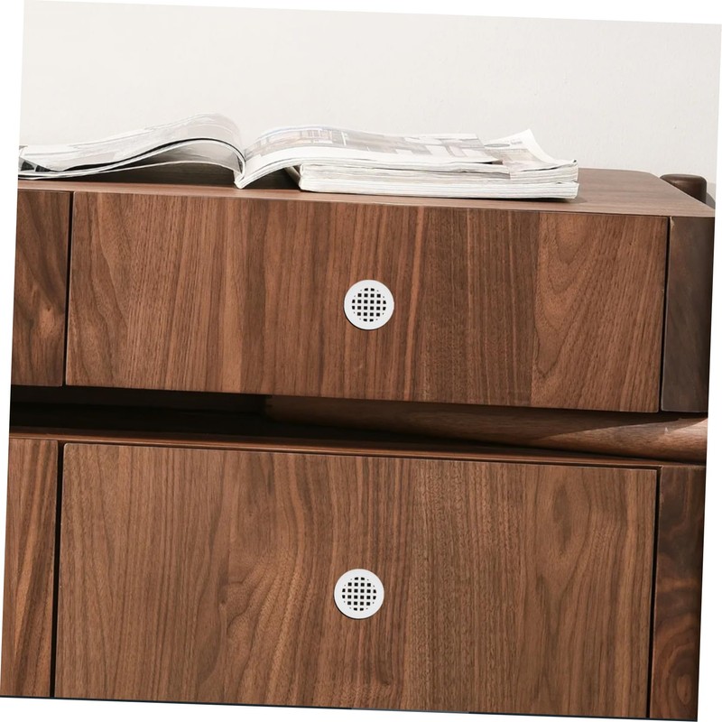 TEHAUX 20pcs Round Air Vent Covers for Closet and Cabinet