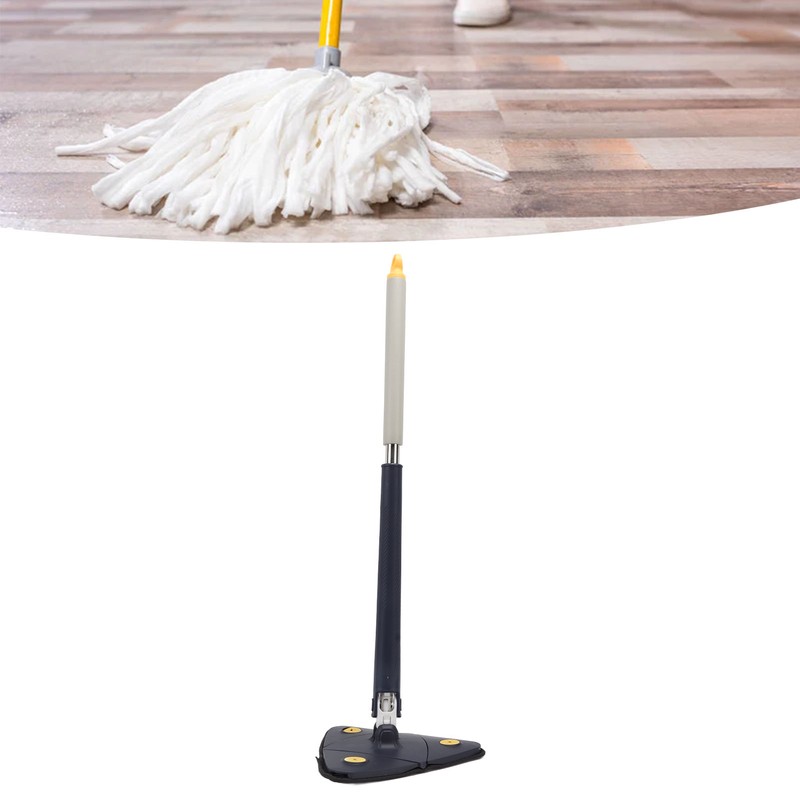 Extendable Triangle Mop Rotary 360 Degree Adjustable Cleaning Mop for
