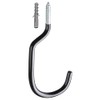 Wall and Ceiling Hooks - XL – Black – 20